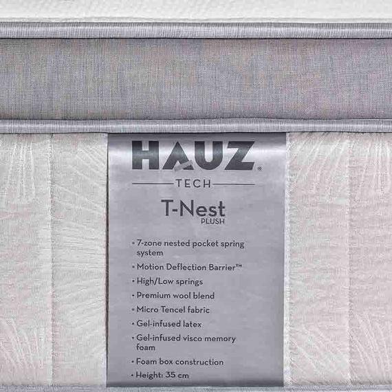  Στρώμα Ανατομικό Hauz T-Nest Plush