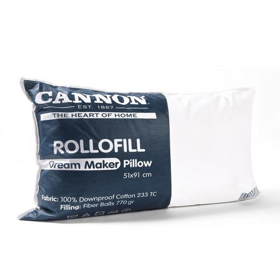  Μαξιλάρι Ανατομικό Cannon Rollofill Dream Maker Medium