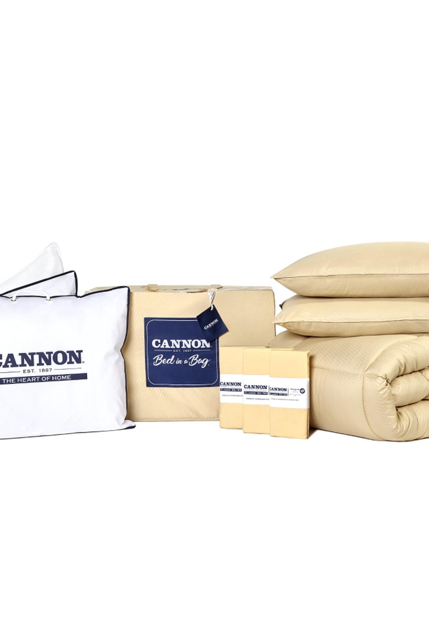 Bed in a Bag Μονό Σετ 8τμχ Cannon, TWIN, YELLOW